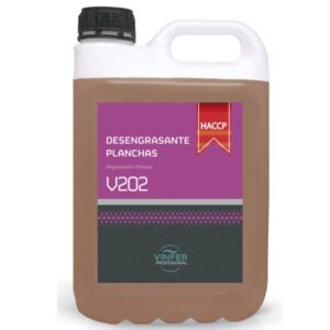 DESENGRASANTE PLANCHAS VINFER V202 GARRAFA 5 KG