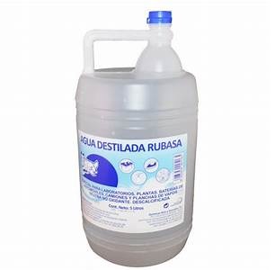 AGUA DESTILADA GARRAFA 5 L