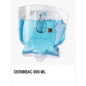 JABON ANTISEPTICODERMIBAC BOLSAS 800ML 1U CAJAS 6U