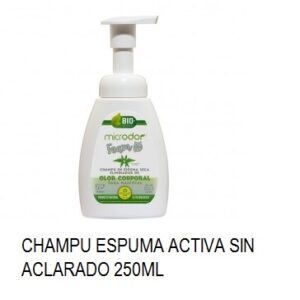 CHAMPU PERROS ESPUMA SECA MICRODOR FOAM 250ML