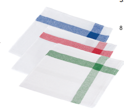 PAO CONCA VAJILLA BLCO 55*55 12U