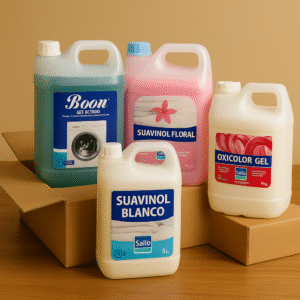 Pack Lavandería 20 kg – Limpieza y Cuidado de la Ropa (4×5L)