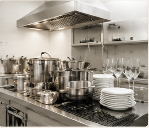 Cocina y vajilla