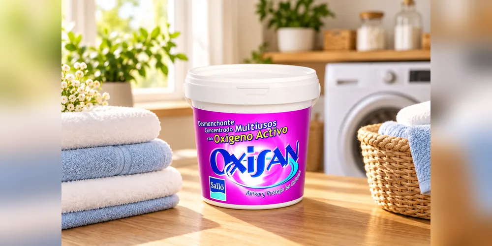 Oxisan oxígeno activo para ropa blanca y de color