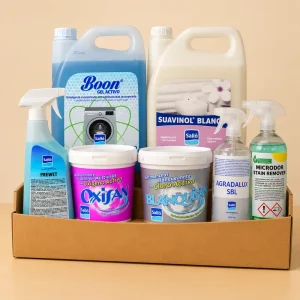 PACK LAVANDERÍA PROFESIONAL – CUIDADO COMPLETO DE LA ROPA (7 PRODUCTOS)